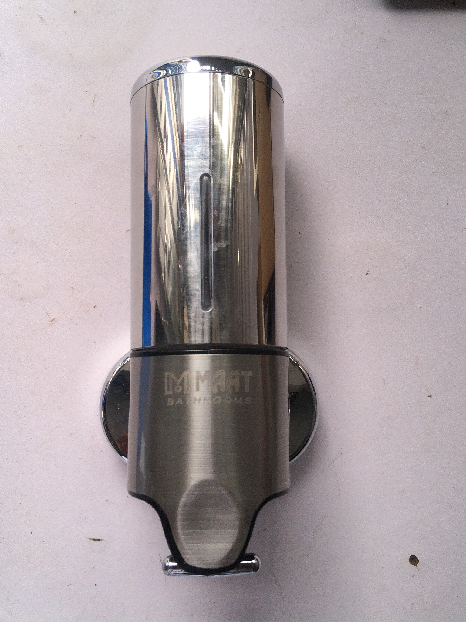 Mart Stainless Steel Manual Soap Dispenser