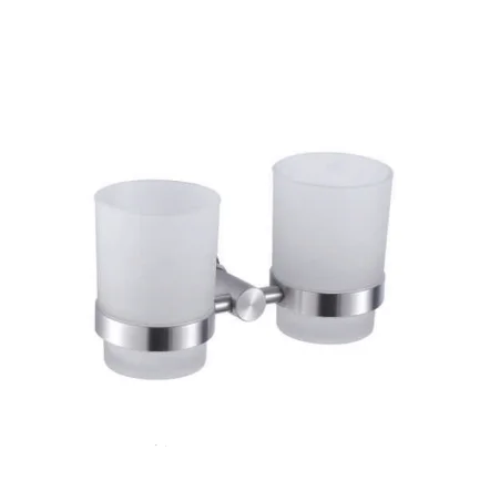 Dual Cup Toothbrush and Toothpaste Holder - Image 2