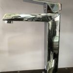 Premium Stainless Steel Square Top Basin Mixer