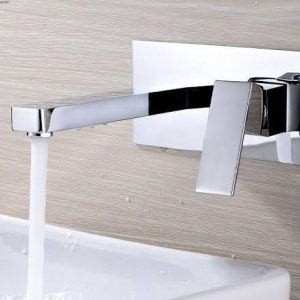 Concealed Stainless Basin Mixer Tap