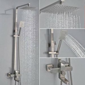 Brushed Stainless Steel 304 Shower Mixer