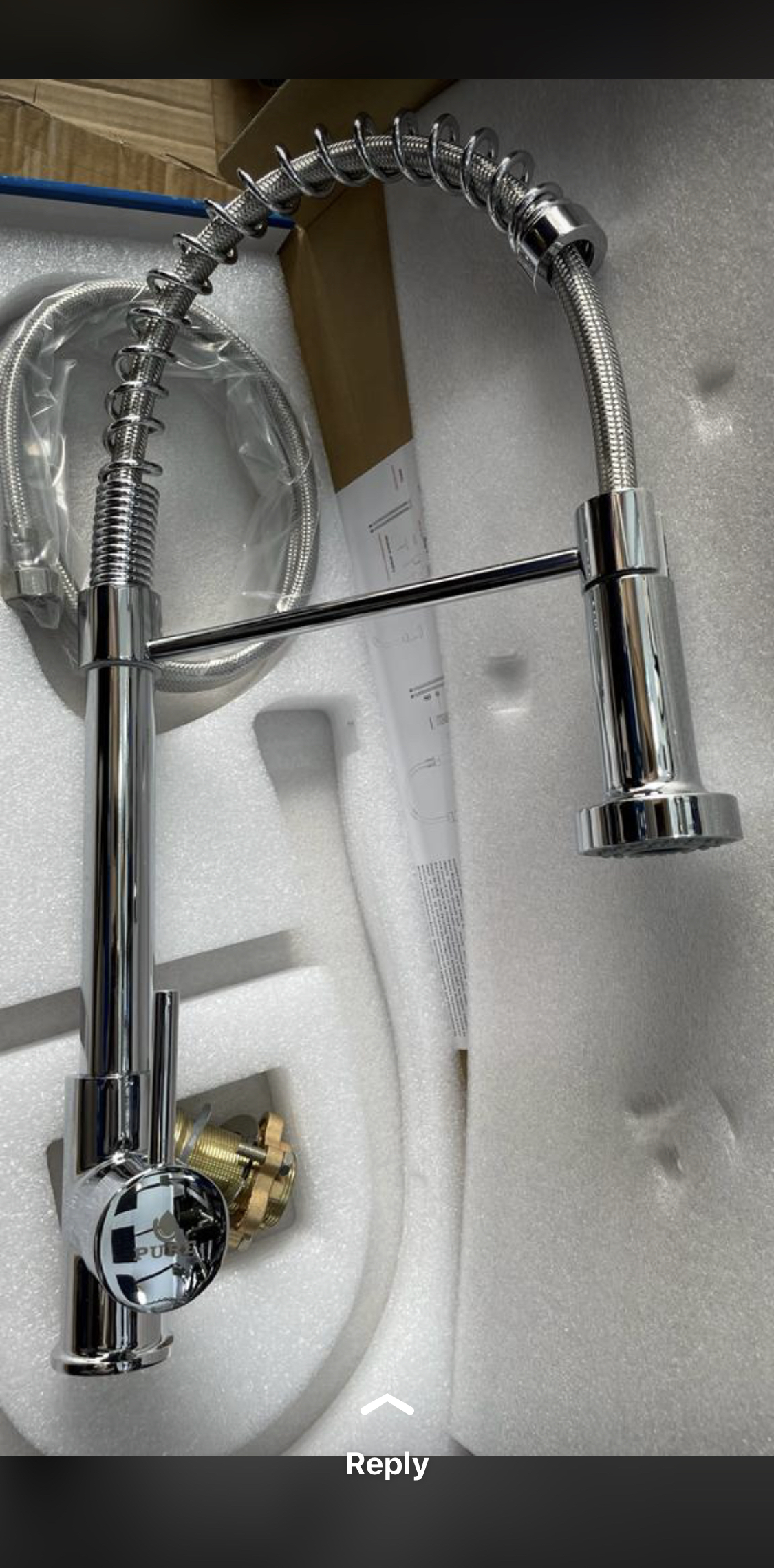 Stainless Steel Single-Handle Chain Sink Mixer - Image 2