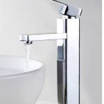 Premium Stainless Steel Square-Style Basin Mixer