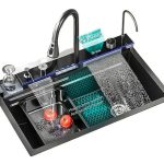 Advanced Multi-Functional Smart Kitchen Sink with 5-Button Digital Display