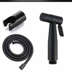 Black Round Handheld Shattaf Spray