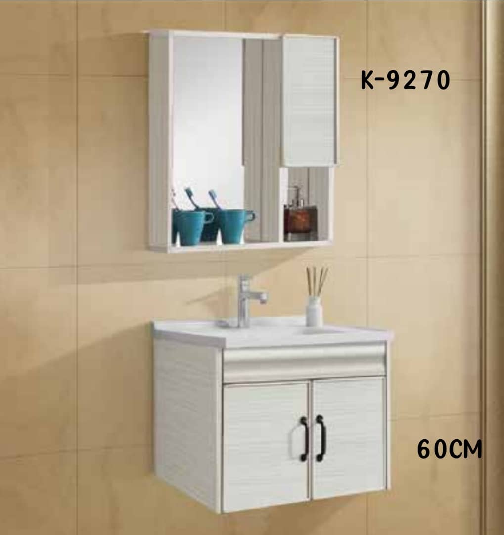 WK9270 60cm Wall-Mounted Vanity Basin Cabinet