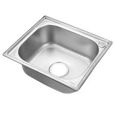 Single Square Basin Kitchen Sink - Model KS-SS02